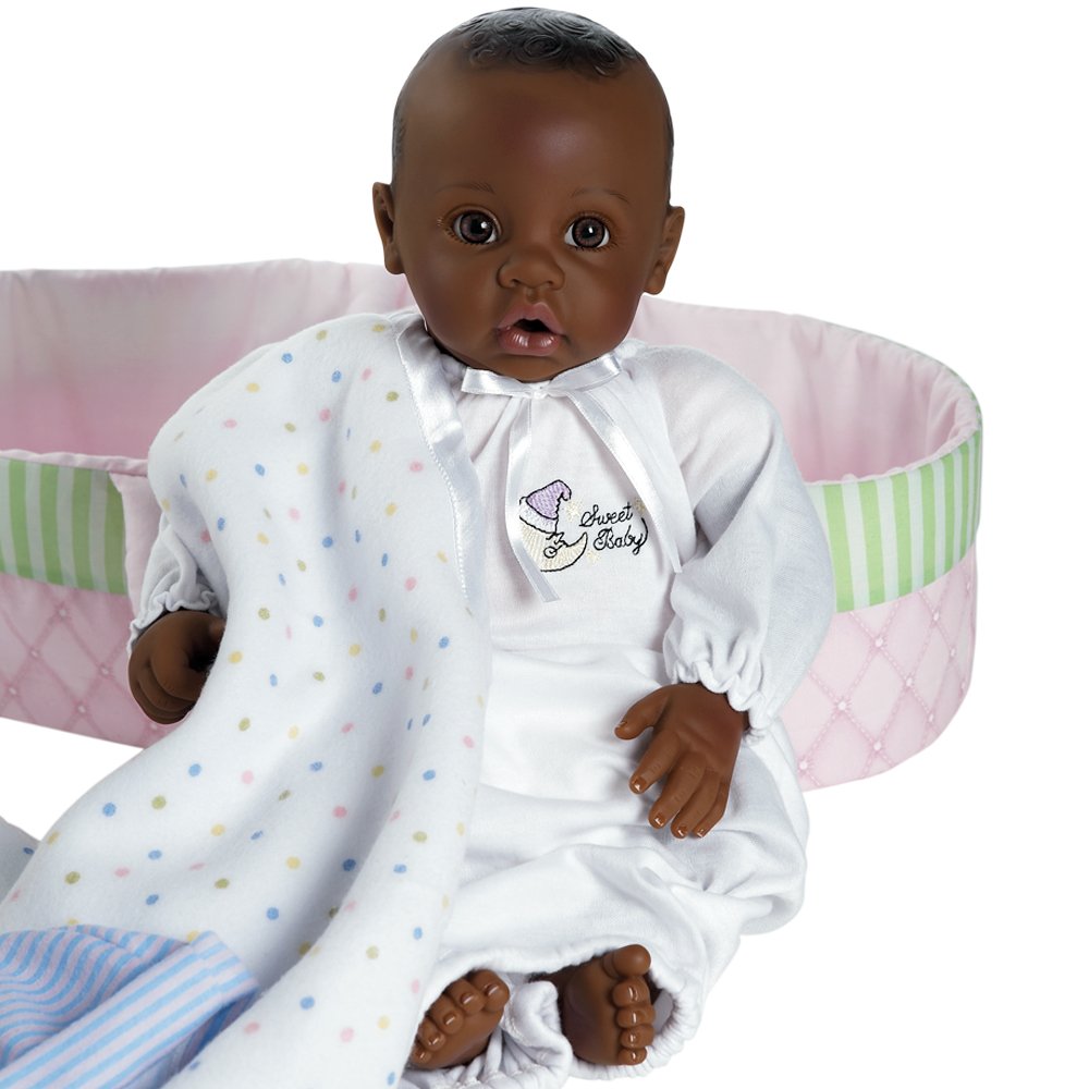 adora nurserytime dark skin with brown eyes 16" baby doll